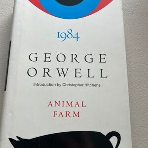 📚 1984 & Animal Farm by George Orwell – Hardcover (2 Novels in 1)